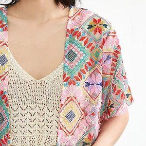 NWT Anthropologie Mosaic Cropped Kimono Sold Out